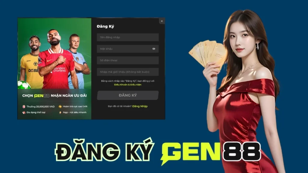 Đăng Ký GEN88